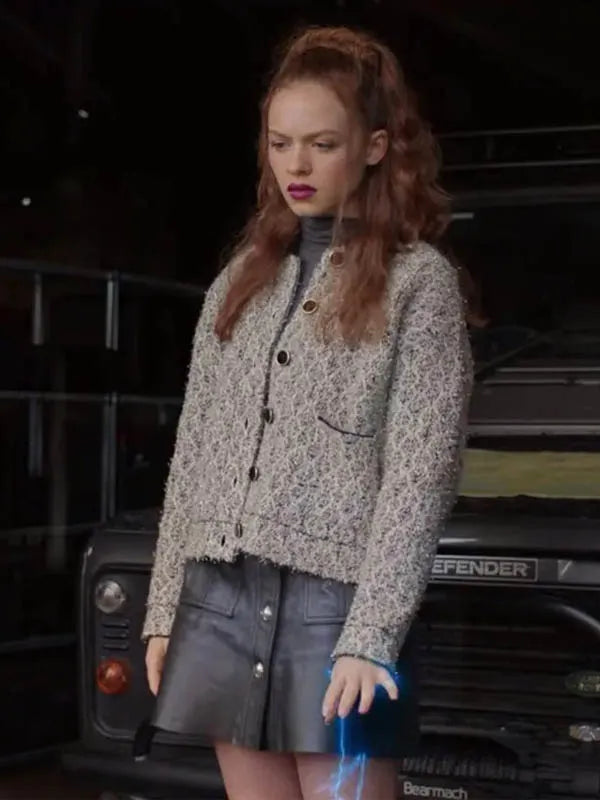 Fate The Winx Saga S02 Beatrix Grey Tweed Jacket
