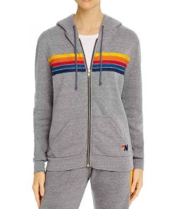 Fate The Winx Saga Bloom Rainbow Striped Hoodie