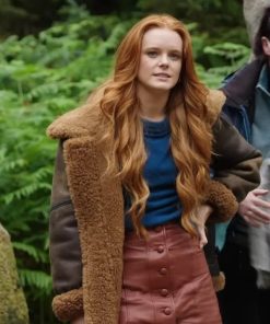 Fate The Winx Saga S02 Bloom Peters Shearling Coat