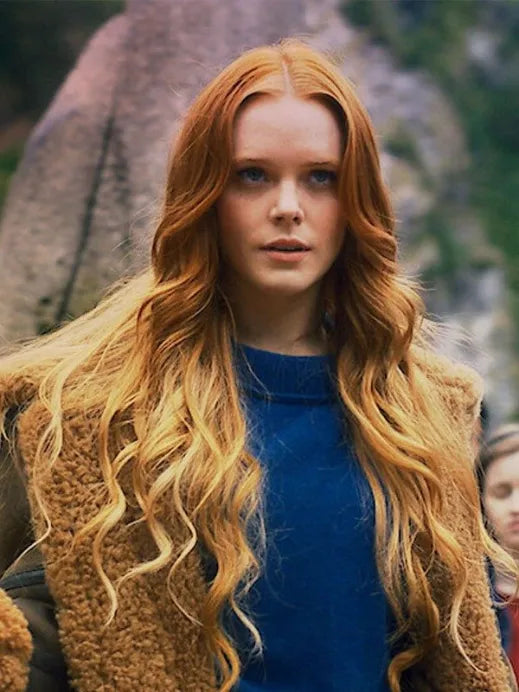 Fate The Winx Saga S02 Bloom Peters Shearling Coat - Image 3