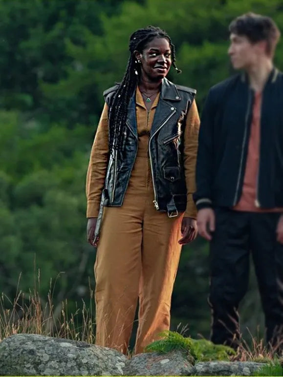 Fate The Winx Saga S2 Aisha Black Leather Vest