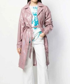 Fate The Winx Saga Stella Pink Leather Coat