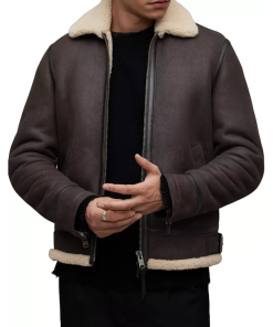 Genuine Rhys Shearling Aviator Jacket