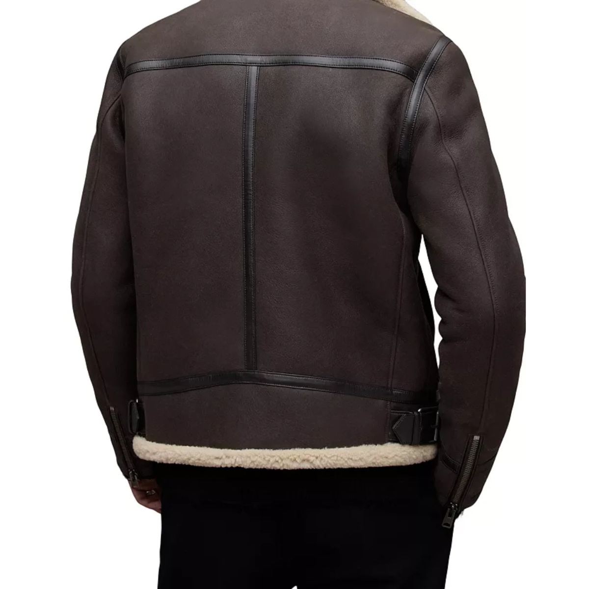Genuine Rhys Shearling Aviator Jacket - Image 2