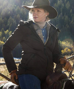Gretchen Mol Yellowstone Evelyn Dutton Jacket