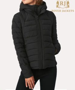 Hooded Quilted Water Repellent Jacket