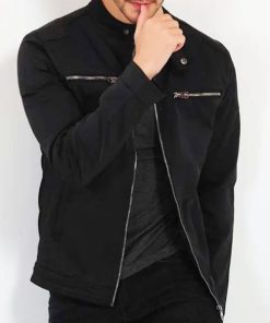 Jack Ryan Season 3 Tom Clancy’s Black Cotton Jacket