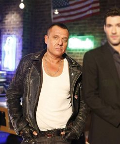 Lucifer Hank Cutter Leather Jacket