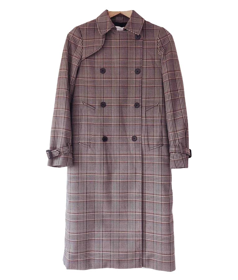 Lucifer Seaosn 5 Chloe Decker Checked Coat