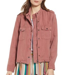 Lucifer Season 5 Megan Garner Pink Jacket