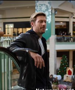 Luke Bracey Holidate Jackson Black Leather Jacket