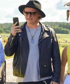 Luokkakokous 3 Black Leather Jacket