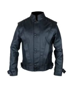 Michael Jackson Thriller Black Faux Leather Jacket