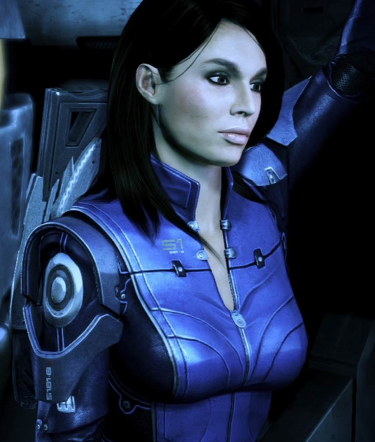 Mass Effect 3 Ashley Williams Leather Jacket - Image 3