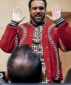 Maxxx O-T Fagbenle Lion Red Bomber Jacket