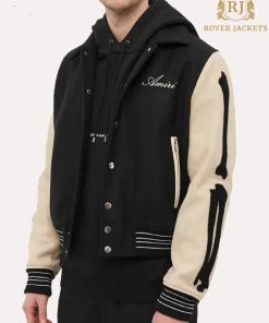 Mens Amiri Bones Wool Jacket