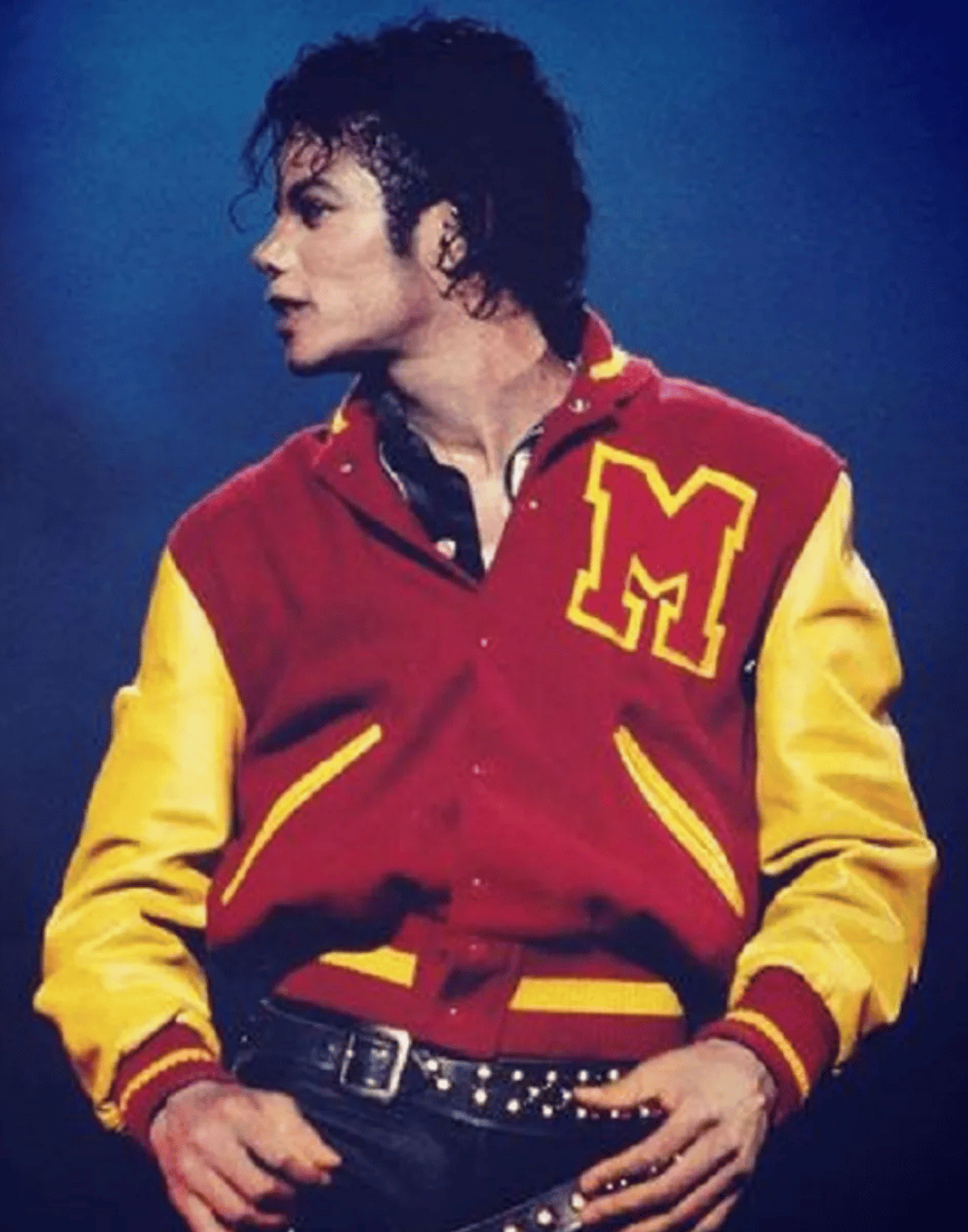 Michael Jackson M Letterman Jacket - Image 4