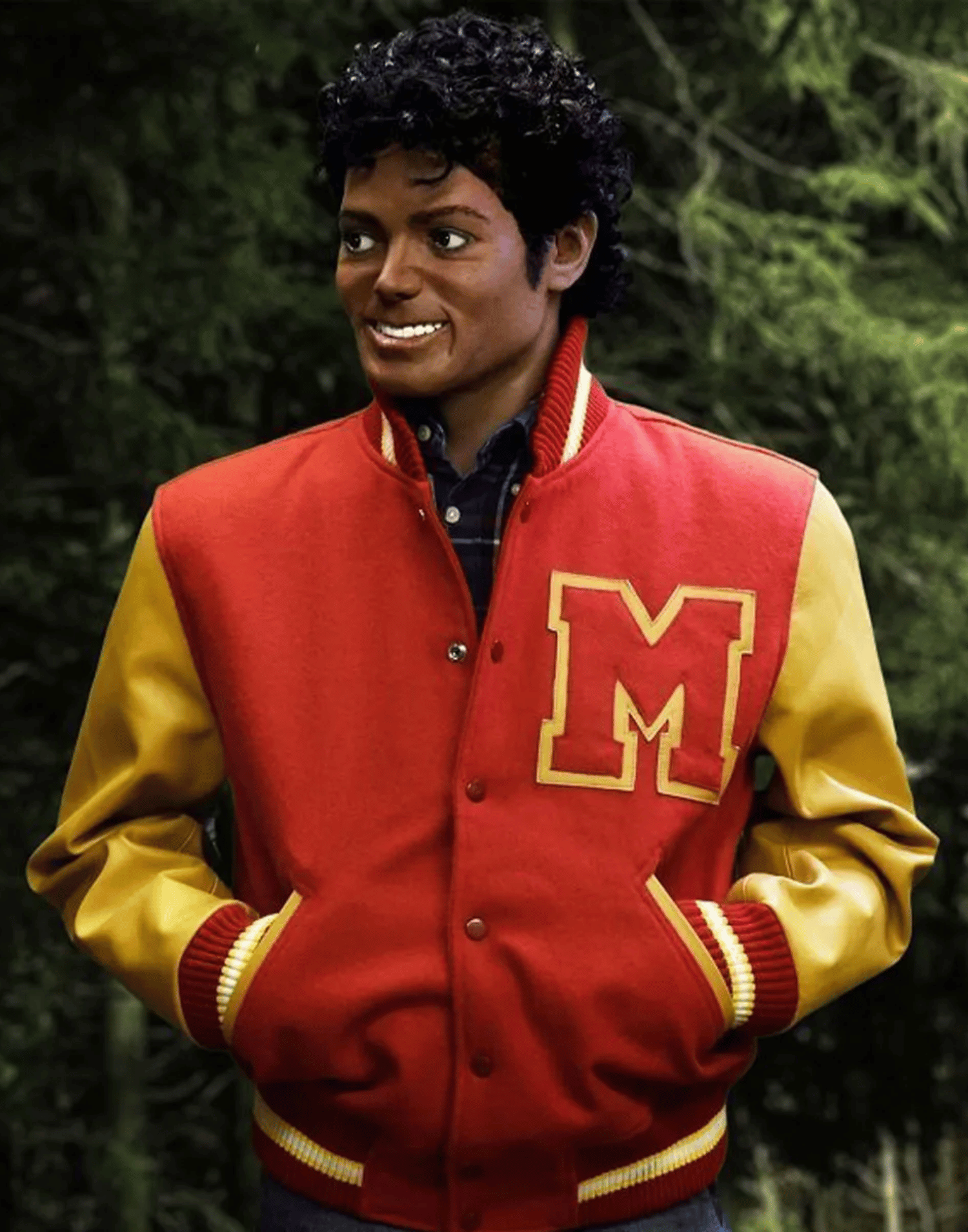 Michael Jackson M Letterman Jacket - Image 3