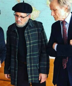 Minamata Johnny Depp Plaid Coat