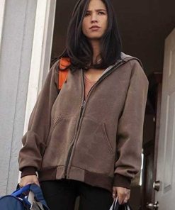 Monica Dutton Brown Hoodie