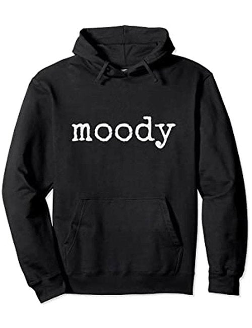 Moody Black Hoodie