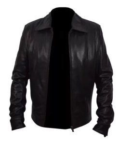 Moody Season 5 Black Faux Leather Jacket
