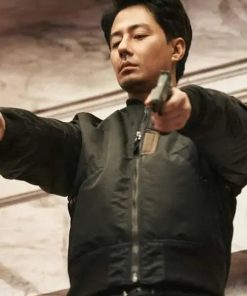 Moving Kim Doo-shik Black Zip Jacket