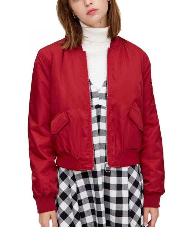 Fate The Winx Saga Musa Bomber Red Jacket