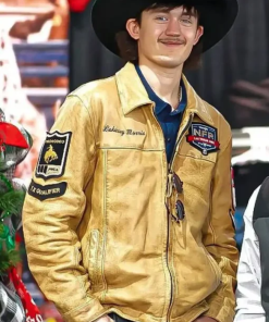 NFR Las Vegas Logan Hay Leather Jacket