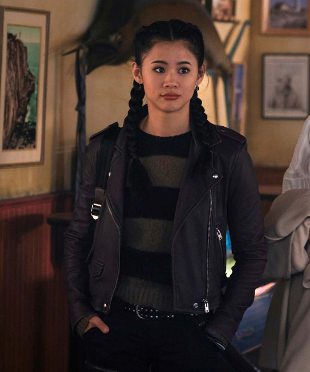 Nancy Drew George Fan Leather Jacket