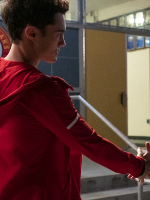 Paxton Hall-Yoshida Never Have I Ever Red Hoodie