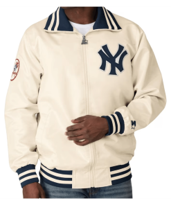 New York Yankees Captain II Cream Jacket
