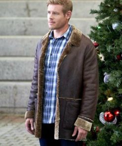 Nostalgic Christmas Trevor Donovan Shearling Jacket
