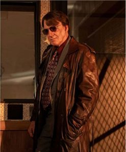 Only Murders in the Building Steve Martin Brown Coat