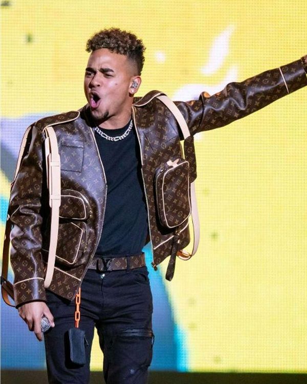 Ozuna Brown Leather Jacket - Image 2