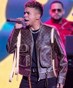 Ozuna Brown Leather Jacket