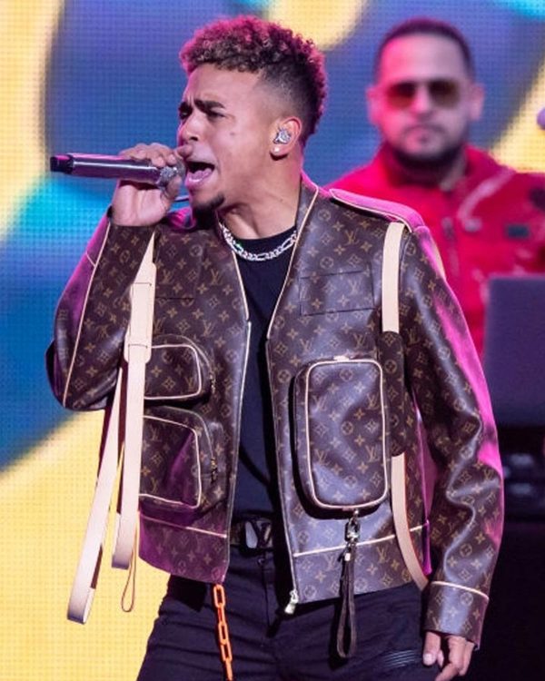 Ozuna Brown Leather Jacket
