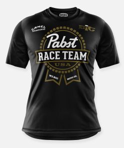PABST BIKE JERSEY BLACK-GOLD