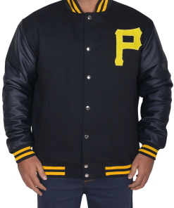 P Logo Pittsburgh Pirates Varsity Jacket