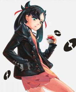Pokemon Sword and Shield Marnie Leather Jacket