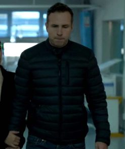 Rafe Spall The Salisbury Poisonings Puffer Jacket
