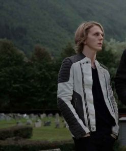 Ragnarok Season 02 Laurits Leather Jacket
