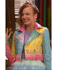 Ravens Home S04 Sasha Pastel Moto Jacket