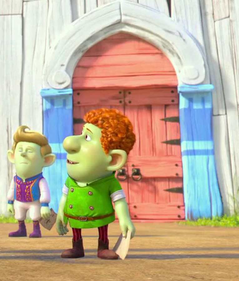 Red Shoes and the Seven Dwarfs Hans Green Jacket - Image 2