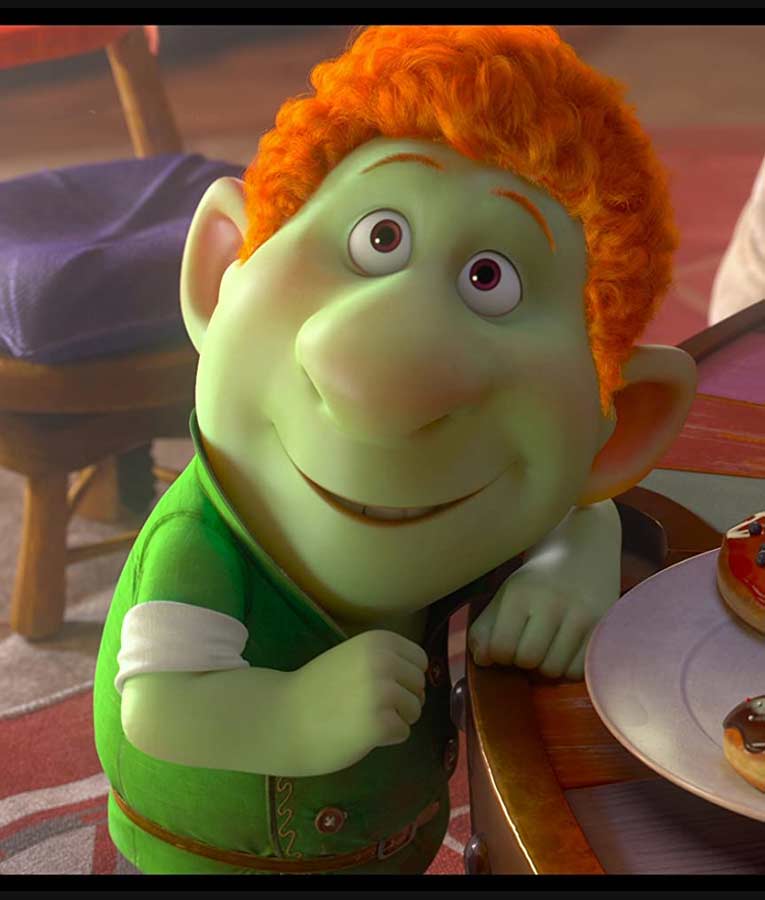 Red Shoes and the Seven Dwarfs Hans Green Jacket