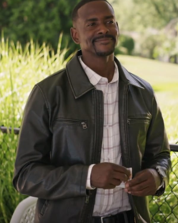 Redemption in Cherry Springs Jake Collins Leather Jacket - Image 2