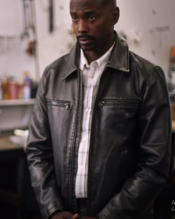 Redemption in Cherry Springs Jake Collins Leather Jacket - Image 3