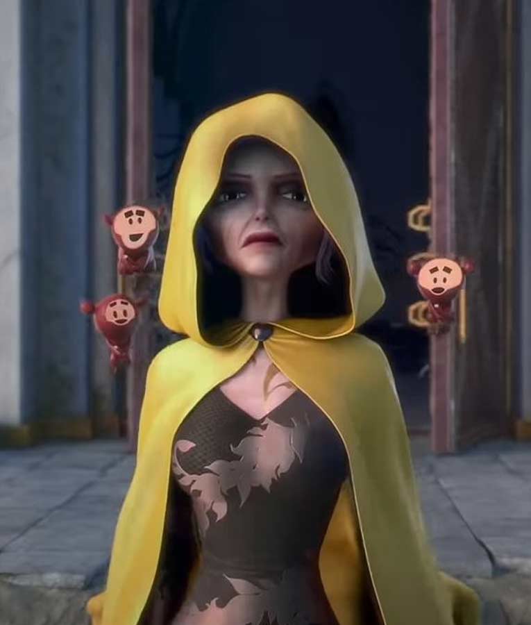 Regina Red Shoes and the Seven Dwarfs Cloak