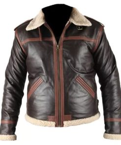 Resident Evil 4 Genuine Brown Real Leather Jacket