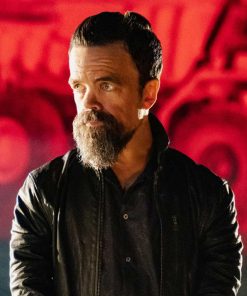 Roman Lunyov I Care a Lot Leather Jacket